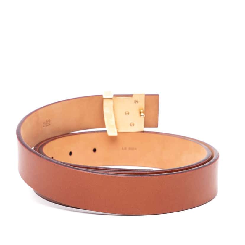 Louis Vuitton Nomade LV Initiales Belt Brown Leather Good condition - Inside View