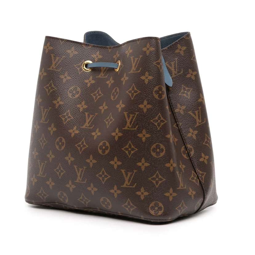 Louis Vuitton Monogram Neonoe MM Brown Good condition - Back View
