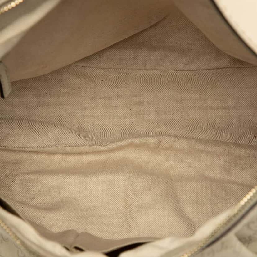 Gucci Guccissima Sukey Shoulder Bag Brown Leather Good condition - Model View