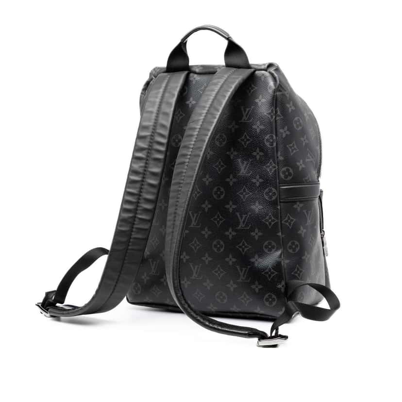 Louis Vuitton Monogram Eclipse Discovery Black Good condition - Back View