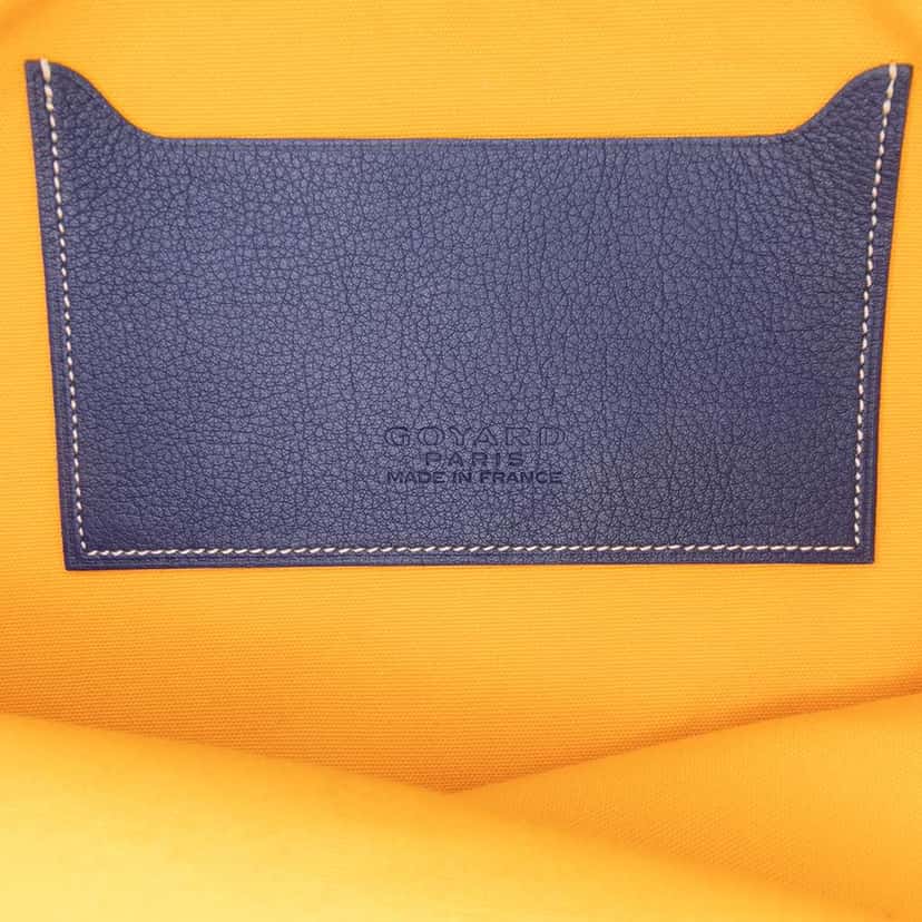 Goyard Goyardine Senat MM Blue Canvas Good condition - Box View