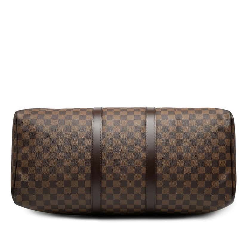 Louis Vuitton Damier Ebene Keepall 50 Brown Good condition - Inside View