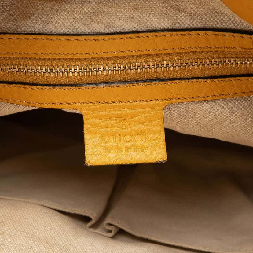 Gucci GG Canvas Bella Satchel Brown Canvas Good condition - Box View