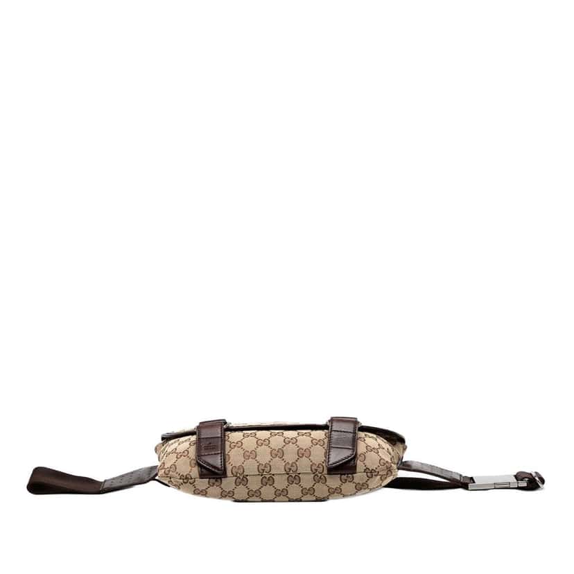 Gucci GG Canvas Belt Bag Brown Canvas Good condition - Inside View