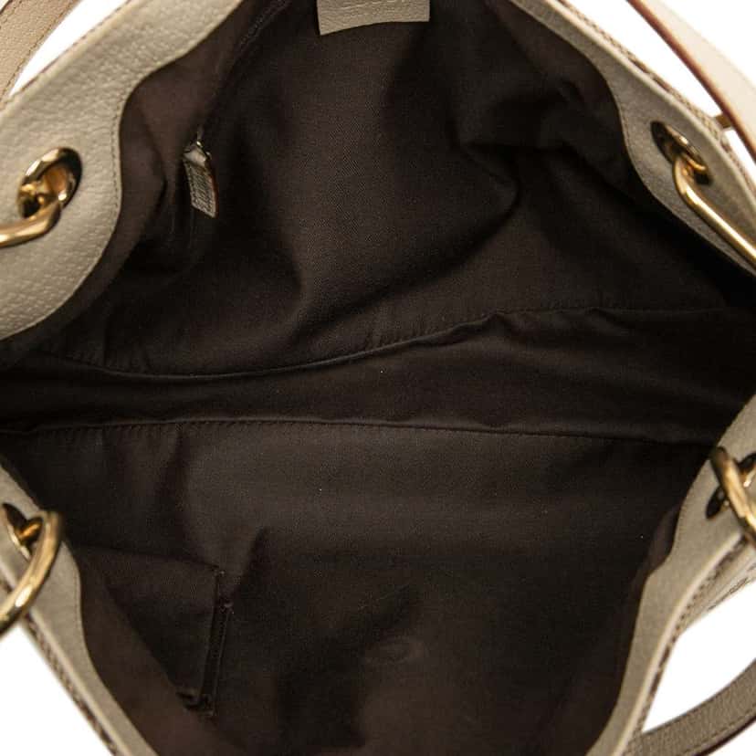 Gucci GG Canvas Eclipse Shoulder Bag Brown Canvas Good condition - Model View