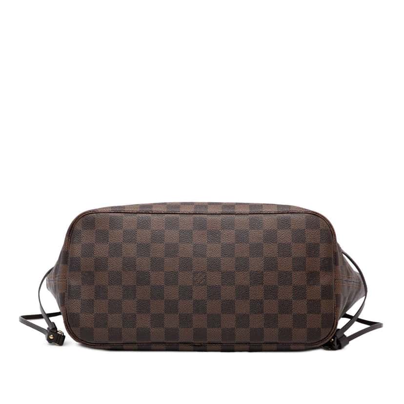 Louis Vuitton Damier Ebene Neverfull MM Brown Good condition - Inside View