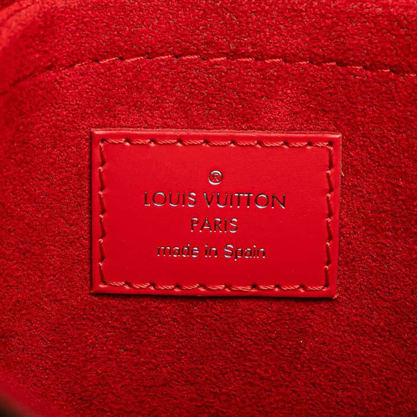 Louis Vuitton Monogram Epi Saint Michel Brown Good condition - Box View