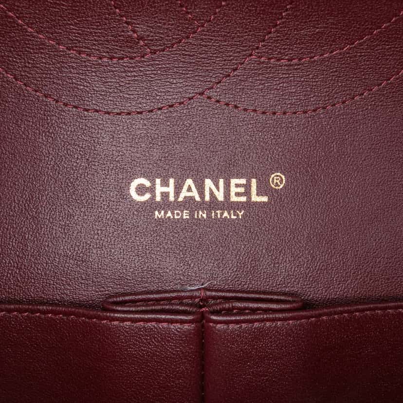 Chanel Jumbo Classic Lambskin Double Flap Black Leather Good condition - Box View