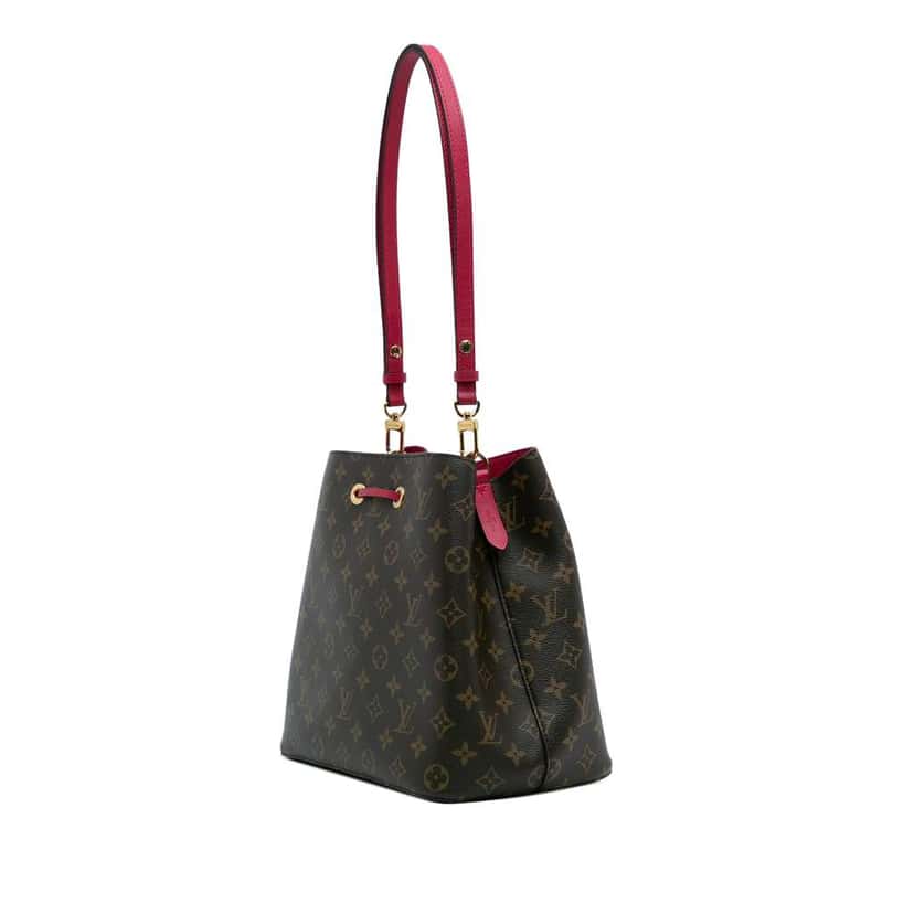 Louis Vuitton Monogram Neonoe MM Brown Good condition - Back View