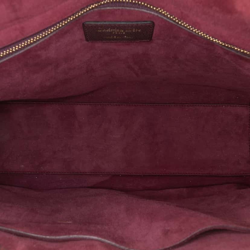 Dior Large Grained Calfskin Lady D Sire Red Leather Good condition - Model View