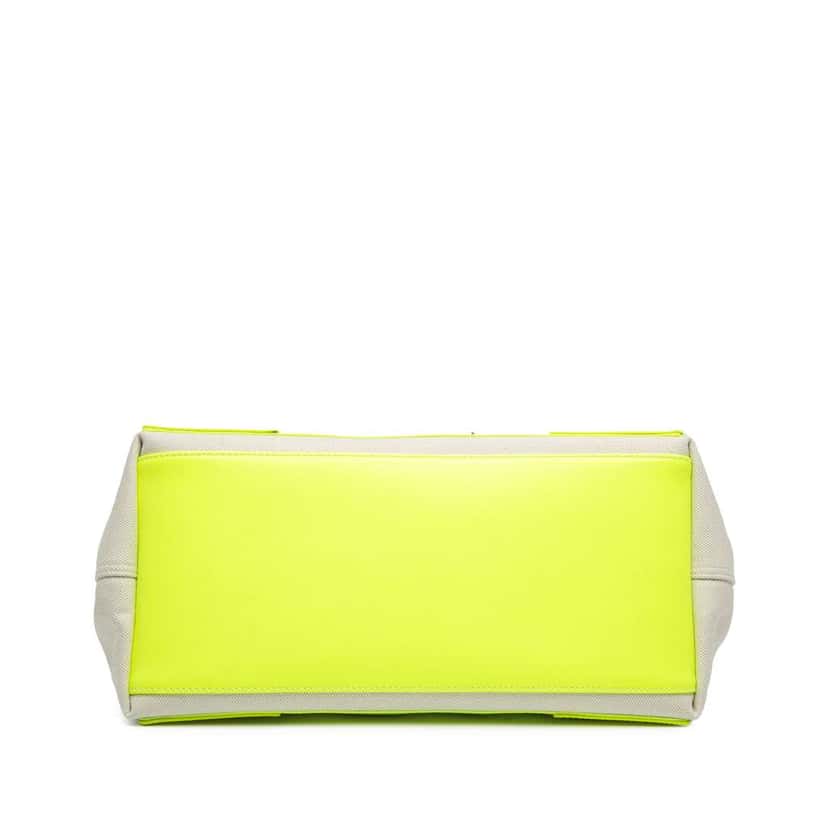 Balenciaga Canvas Navy Cabas M Tote Brown Canvas Good condition - Inside View