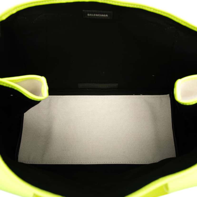 Balenciaga Canvas Navy Cabas M Tote Brown Canvas Good condition - Model View