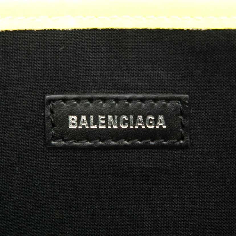 Balenciaga Canvas Navy Cabas M Tote Brown Canvas Good condition - Box View