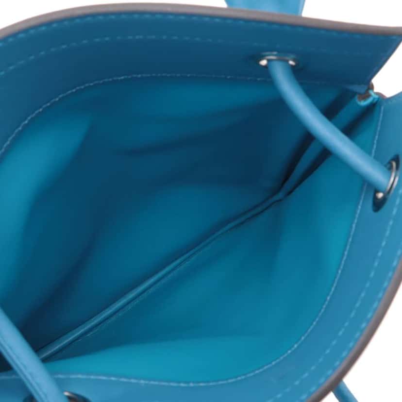 Hermès Mini Swift Aline Bag Blue Leather Good condition - Inside View