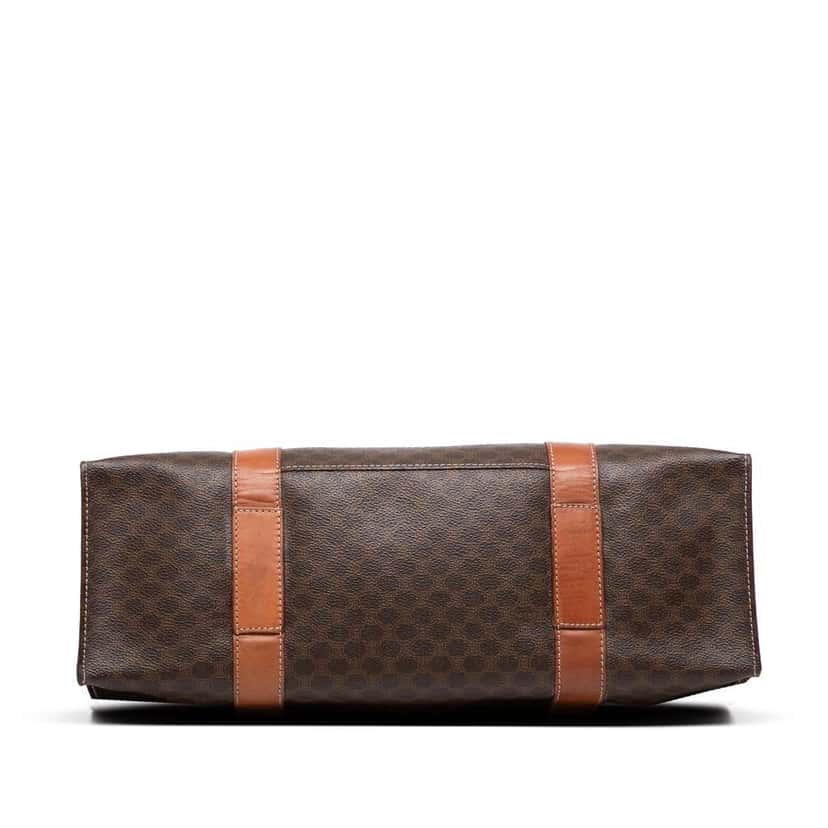 Celine Macadam Coated Canvas Tote Brown Canvas Good condition - Inside View