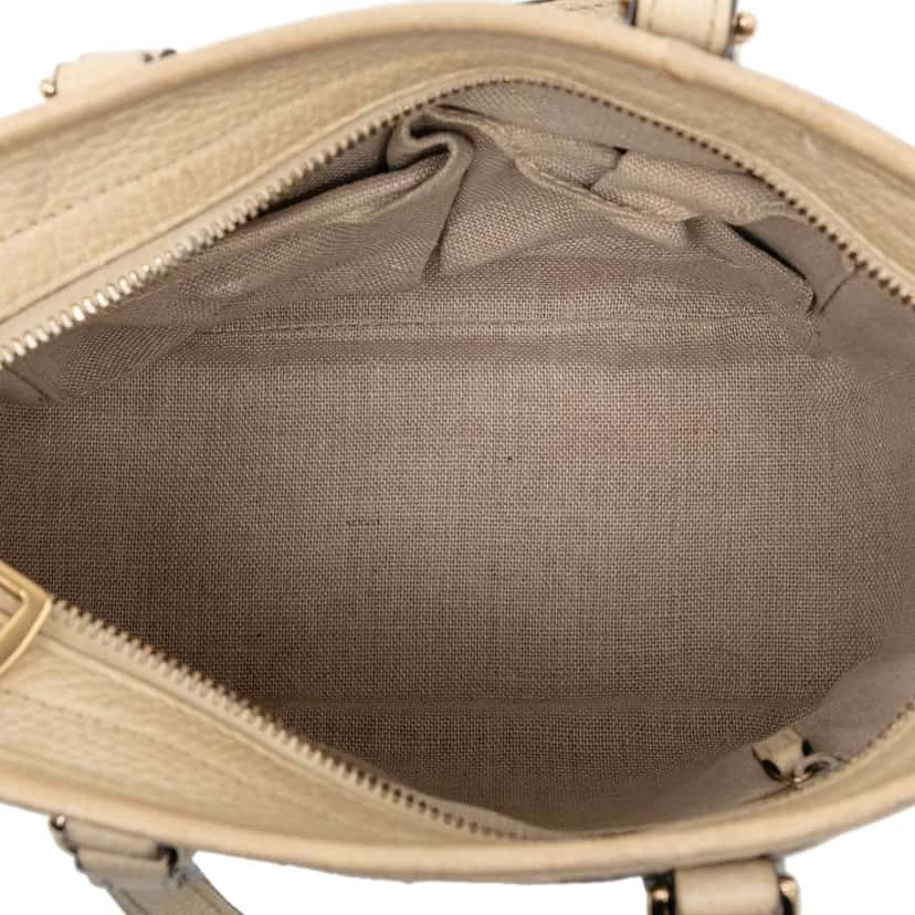 Gucci Small GG Canvas Bree Satchel Brown Canvas Good condition - Model View