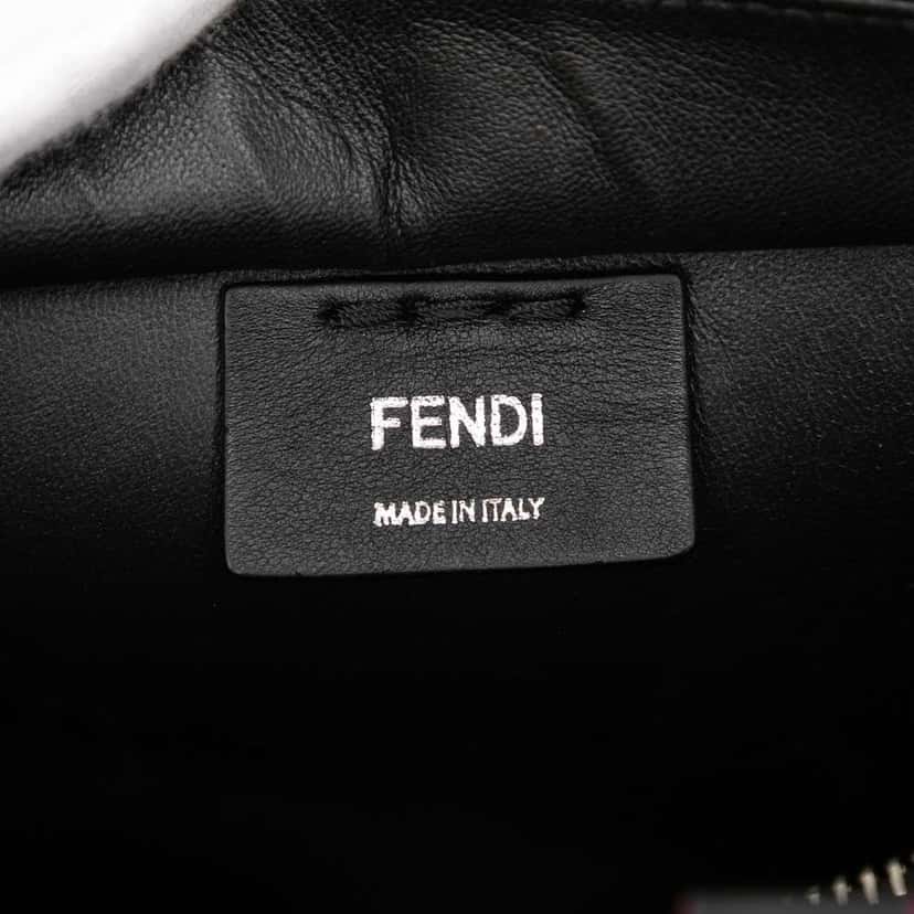 Fendi Mini Calfskin 3Jours Satchel Black Leather Good condition - Box View