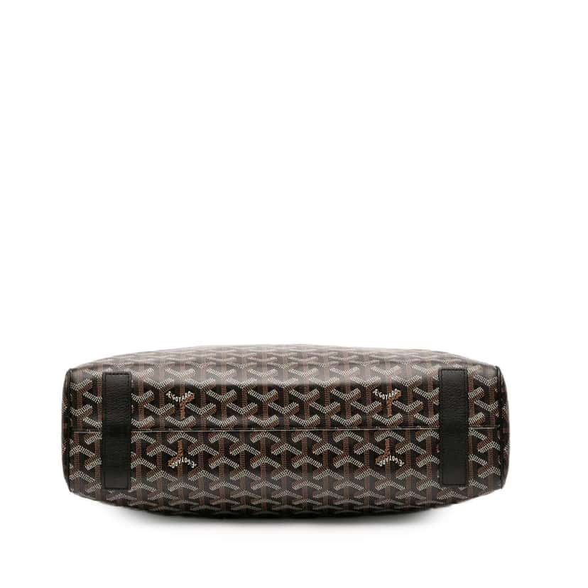 Goyard Goyardine Voltaire Black Canvas Good condition - Inside View