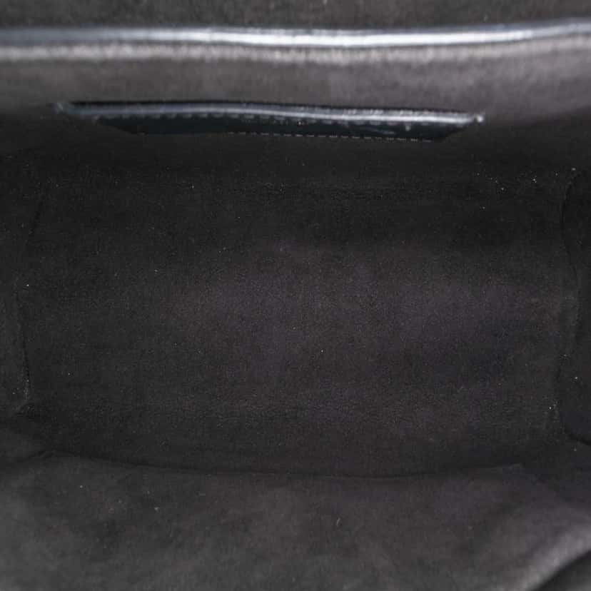 Louis Vuitton Limited Edition Calfskin and Monogram Reverse Studded Night Lights Twist MM Black Leather Good condition - Model View