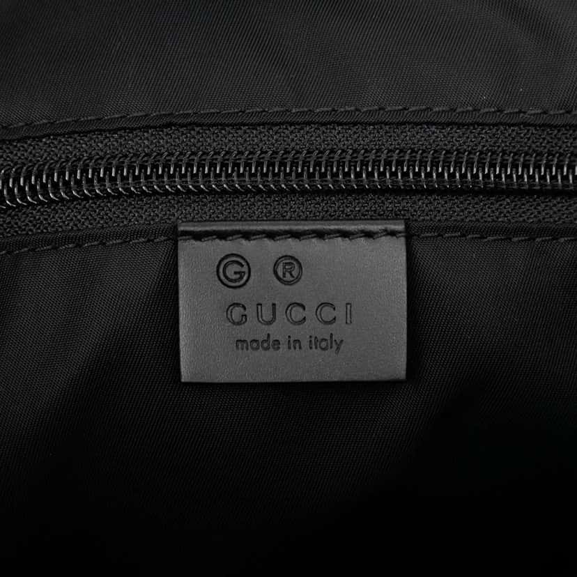 Gucci Techno Canvas Web Satchel Black Canvas Good condition - Box View