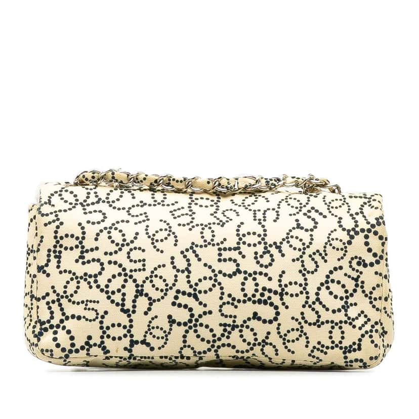 Chanel CC No.5 Canvas Flap Bag Brown Canvas Good condition - Inside View