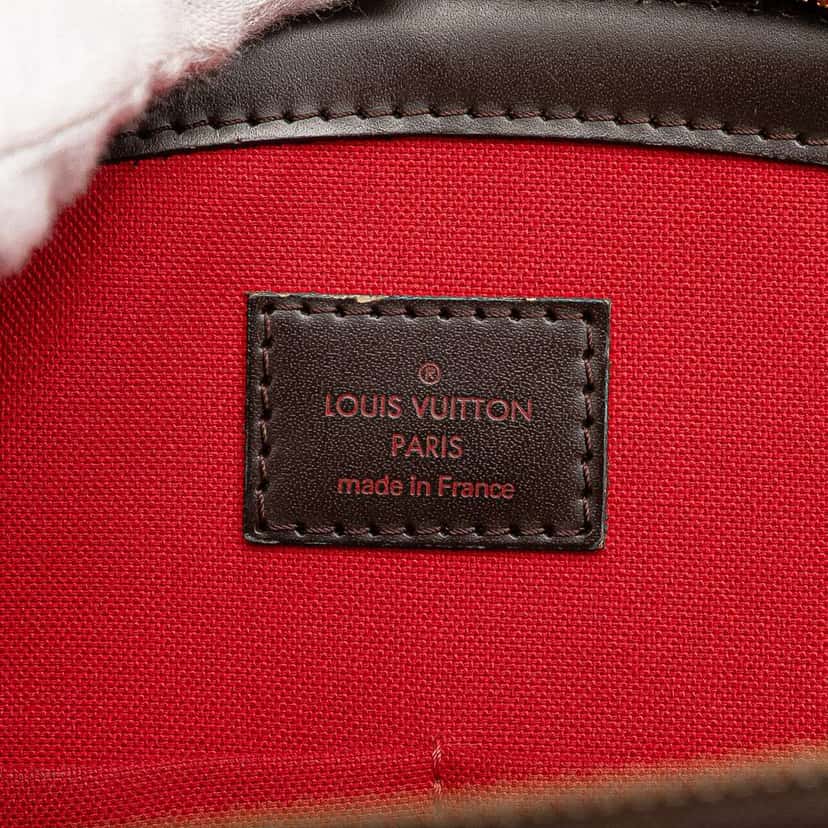 Louis Vuitton Damier Ebene Verona MM Brown Good condition - Box View