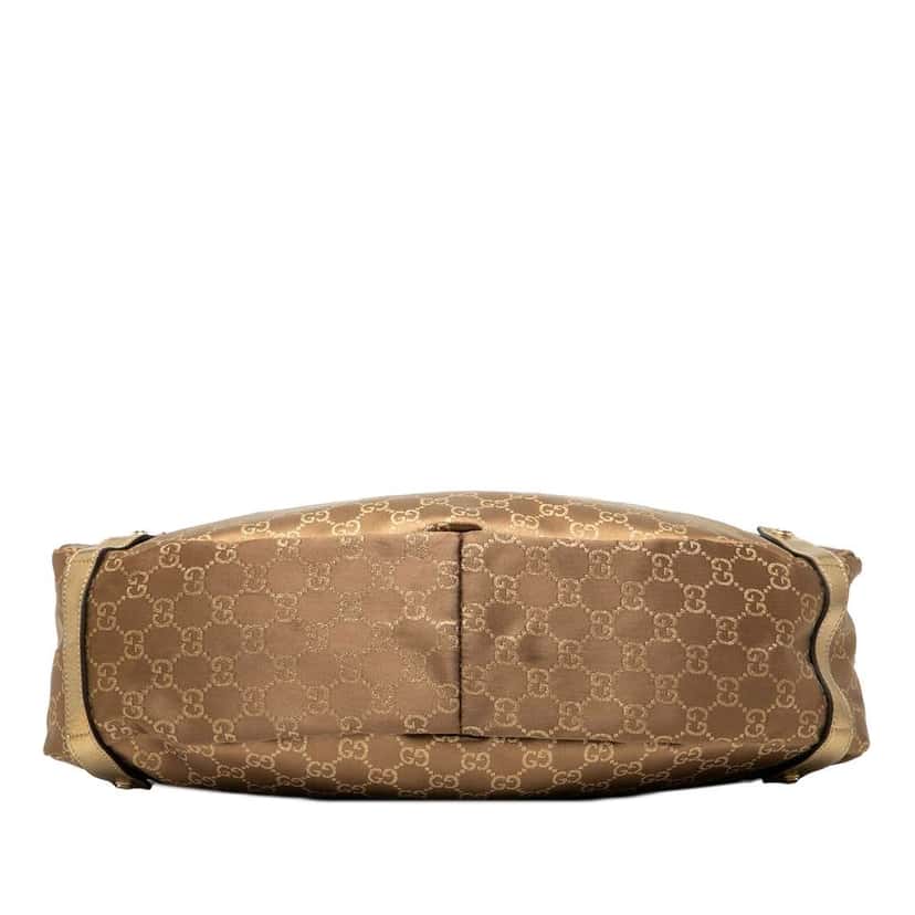 Gucci GG Canvas Abbey D Ring Tote Brown Canvas Good condition - Inside View
