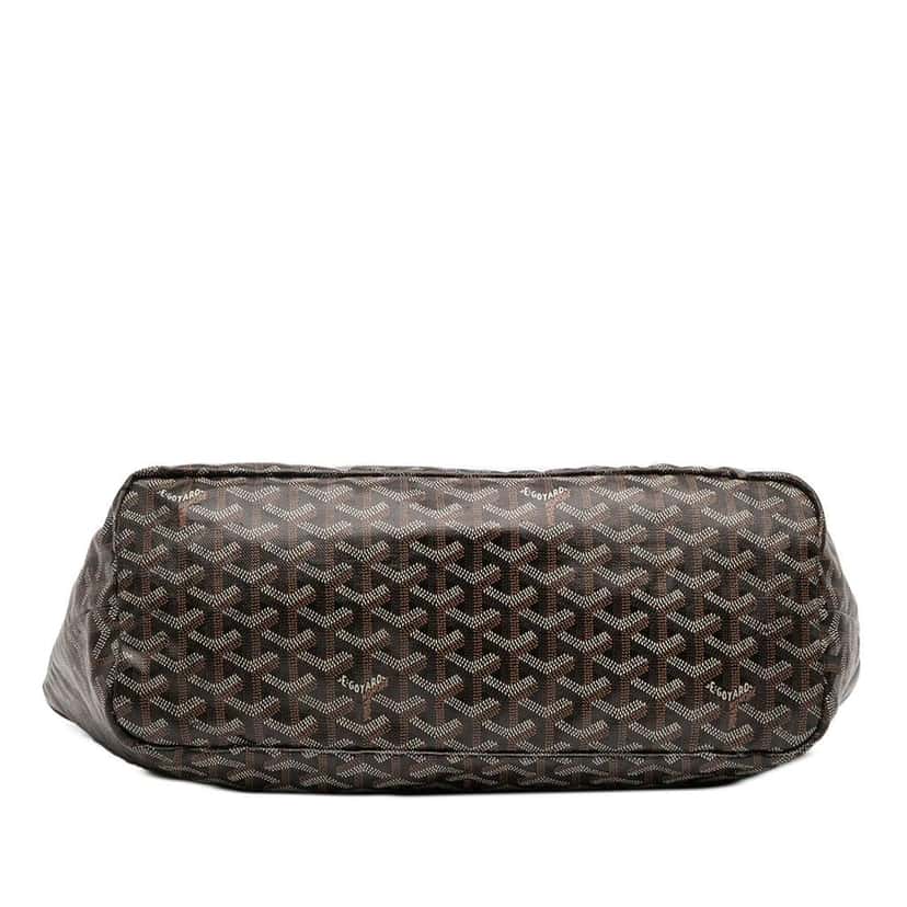 Goyard Goyardine Saint Louis PM Black Canvas Good condition - Inside View