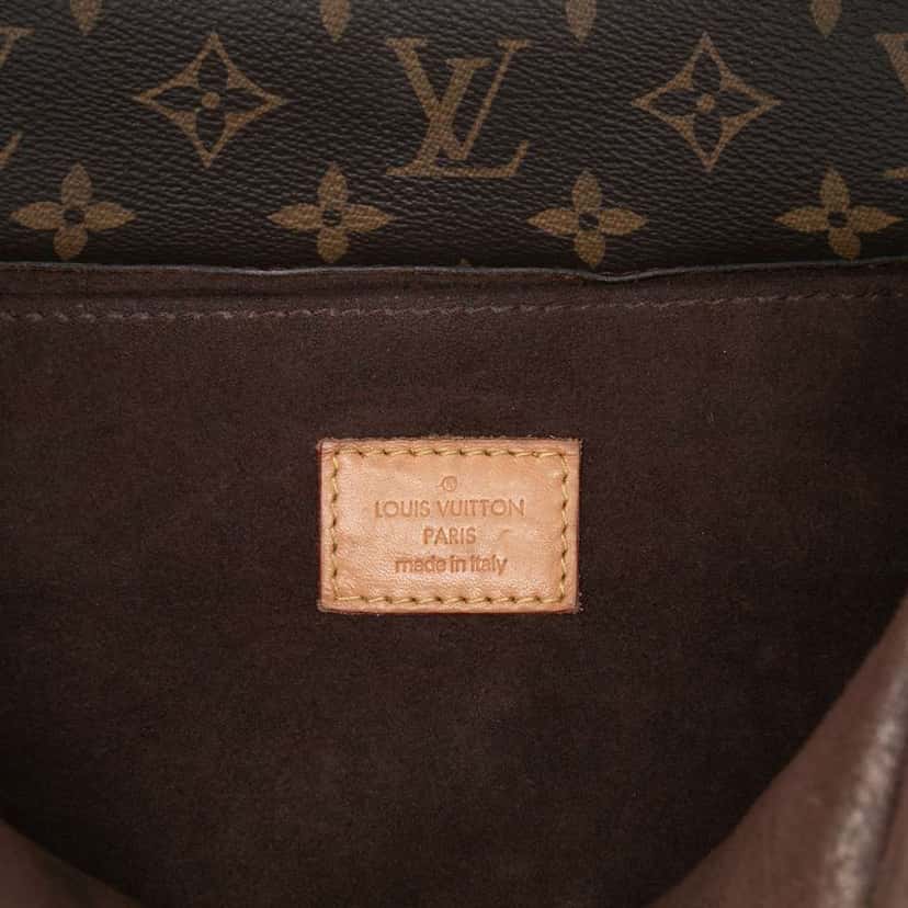 Louis Vuitton Monogram Pochette Metis Brown Good condition - Box View