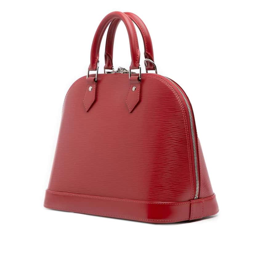 Louis Vuitton Epi Alma PM Red Leather Good condition - Back View