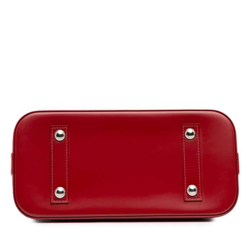 Louis Vuitton Epi Alma PM Red Leather Good condition - Inside View