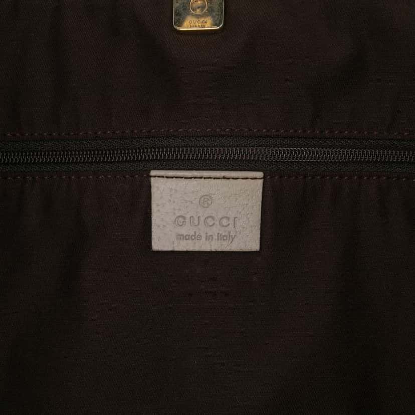 Gucci GG Canvas Abbey D Ring Tote Brown Canvas Good condition - Box View