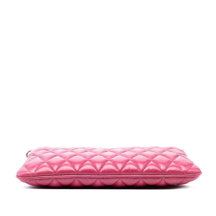 Miu Miu Matelasse Lambskin Leather Crossboy Pink Leather Good condition - Inside View