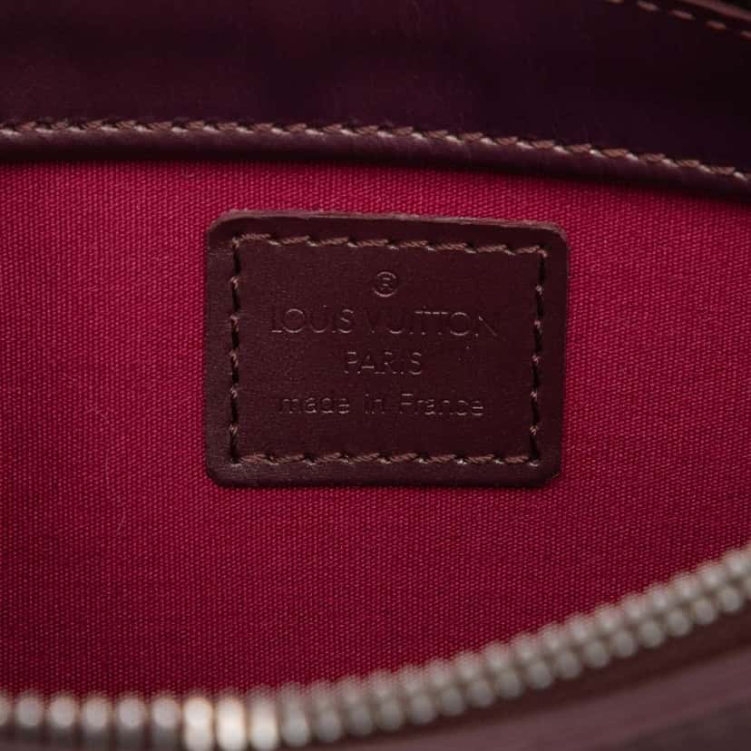 Louis Vuitton Monogram Mat Fowler Purple Leather Good condition - Box View