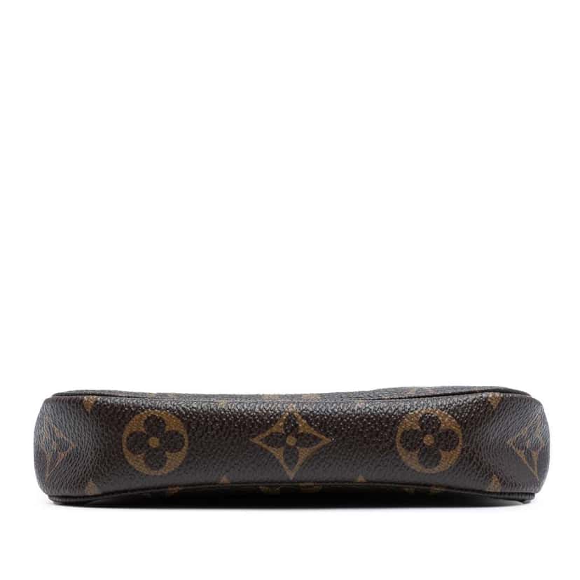 Louis Vuitton Monogram Trunks and Locks Mini Pochette Accessoires Brown Good condition - Inside View