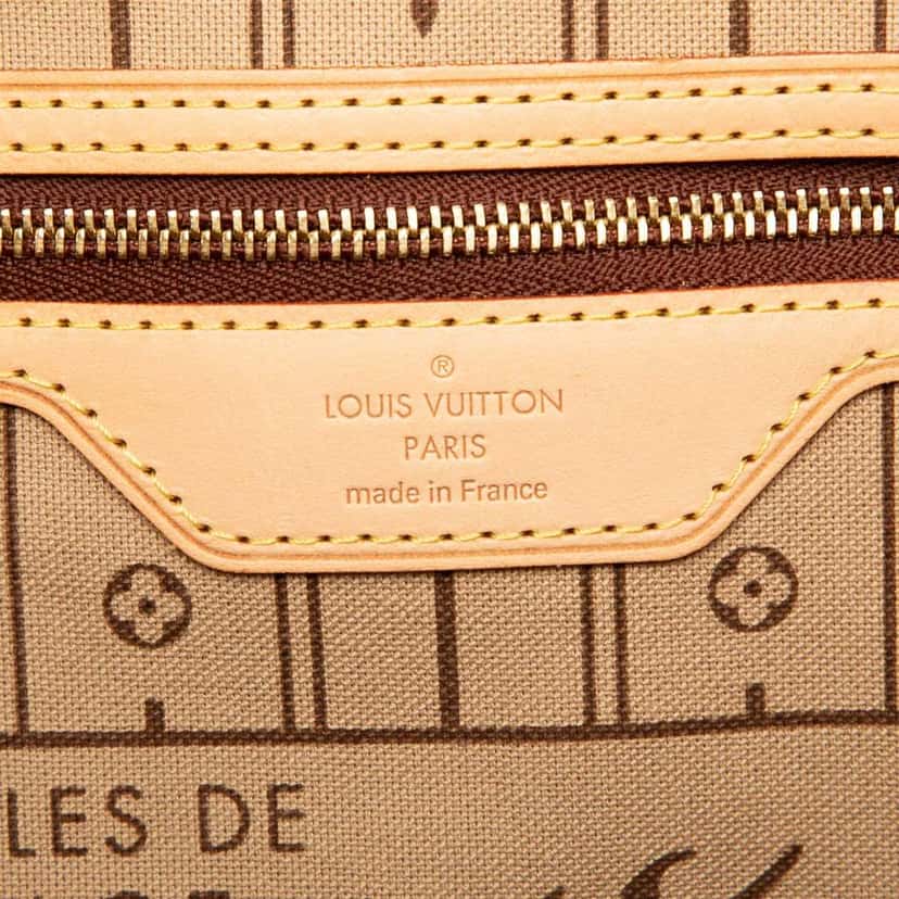 Louis Vuitton Monogram Neverfull MM Brown Good condition - Box View