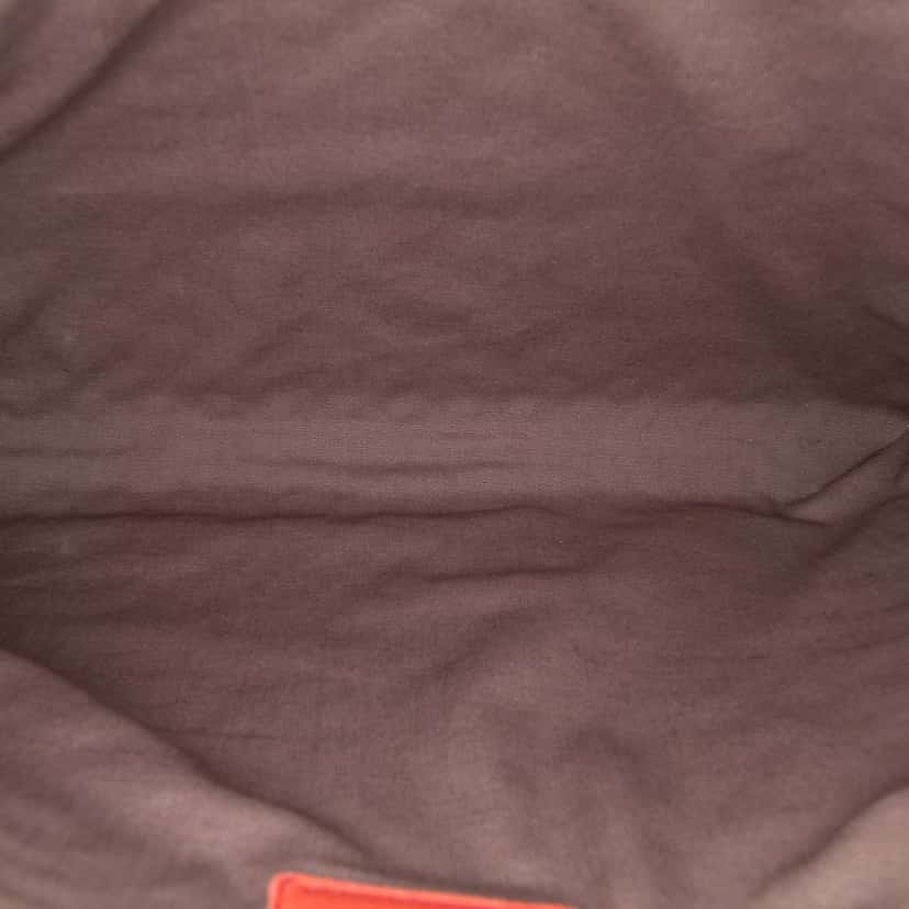 Bottega Veneta Nappa Intrecciato Clutch Orange Leather Very good condition - Model View