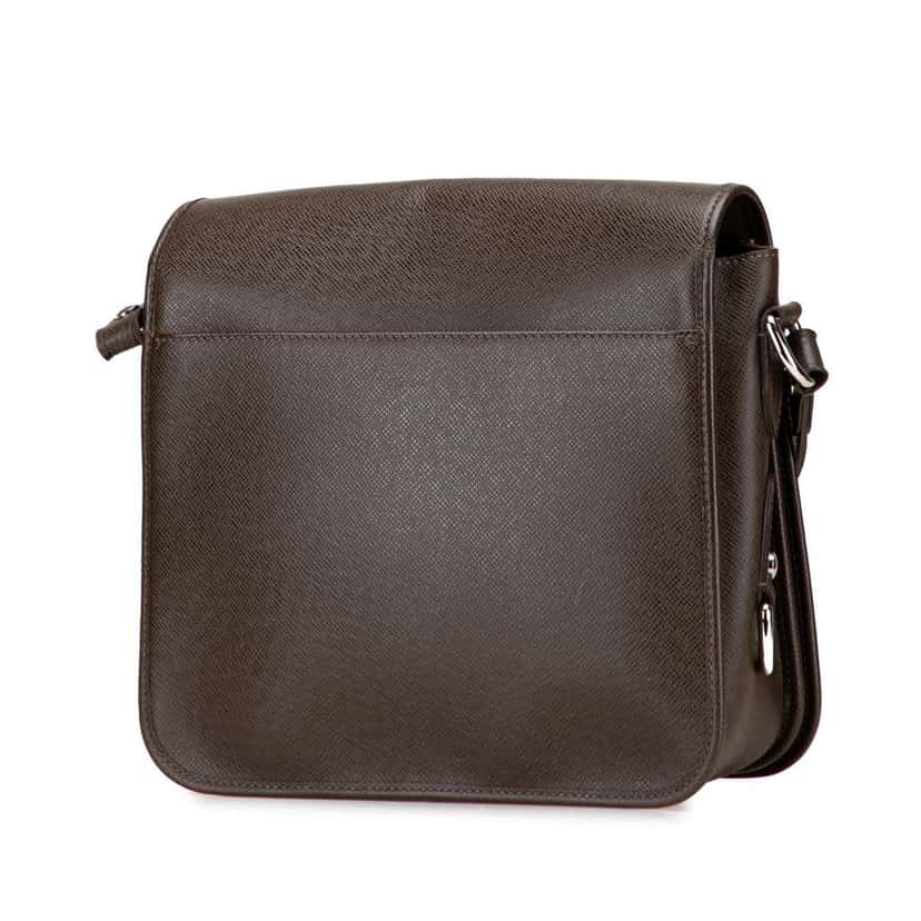 Louis Vuitton Taiga Andrei Brown Leather Good condition - Back View