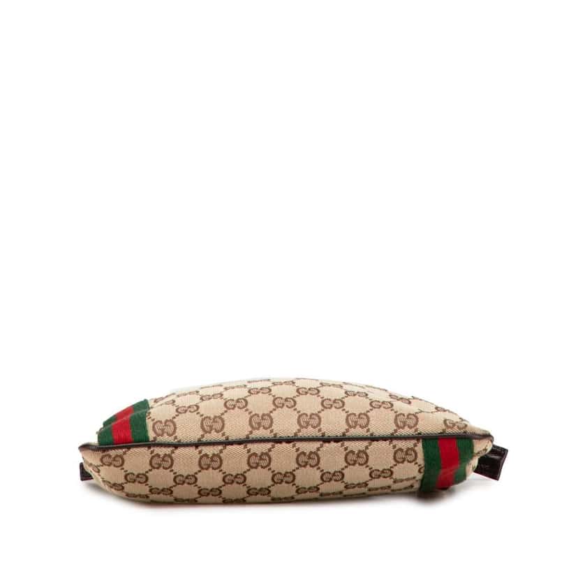 Gucci GG Canvas Jolicoeur Crossbody Brown Canvas Good condition - Inside View