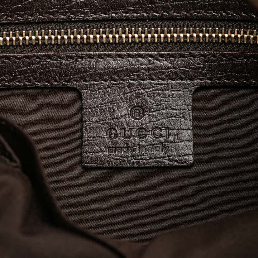 Gucci GG Canvas Jolicoeur Crossbody Brown Canvas Good condition - Box View