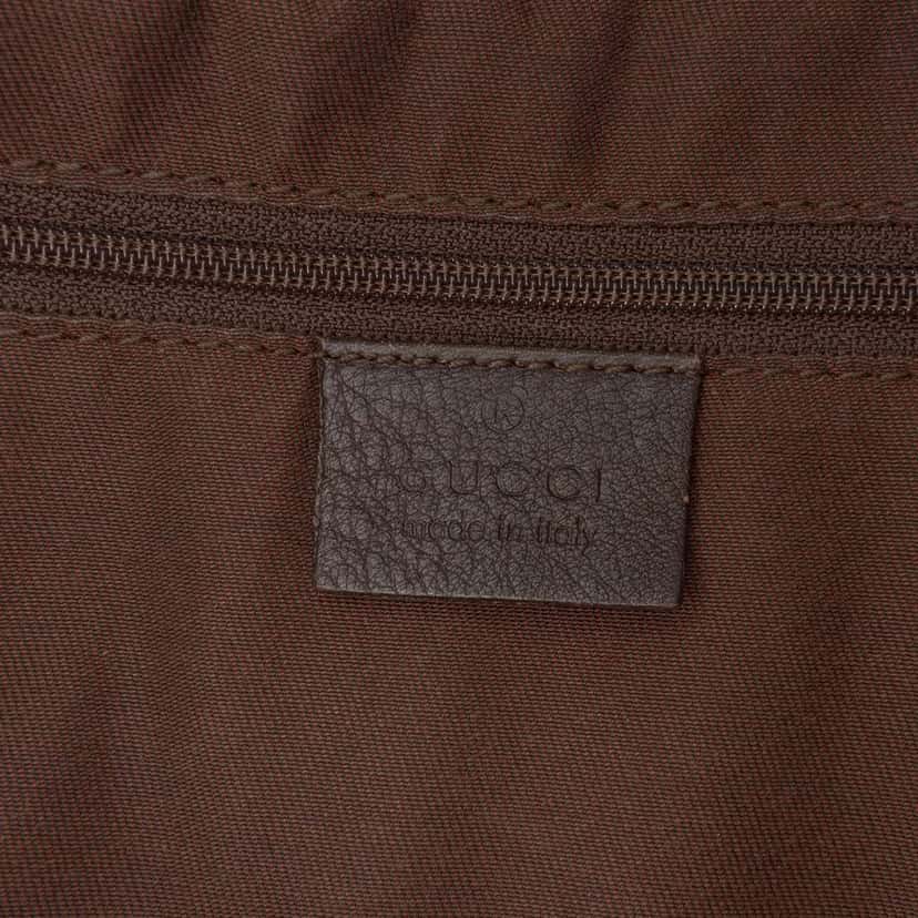 Gucci GG Canvas Sukey Satchel Brown Canvas Good condition - Box View