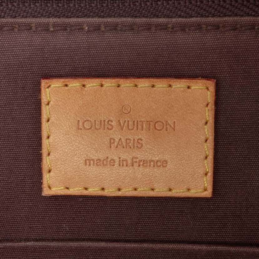 Louis Vuitton Monogram Vernis Alma BB Purple Leather Good condition - Box View