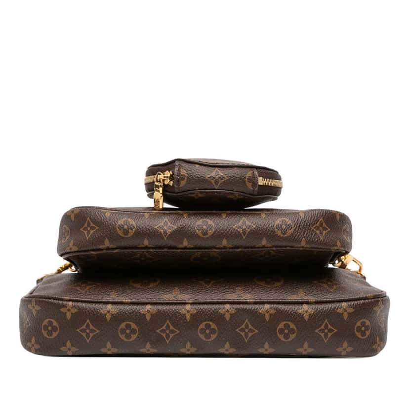 Louis Vuitton Monogram Multi Pochette Accessoires Brown Good condition - Inside View