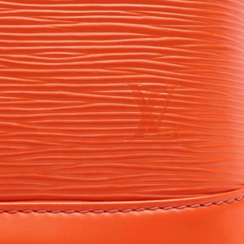 Louis Vuitton Epi Alma BB Orange Leather Good condition - Box View