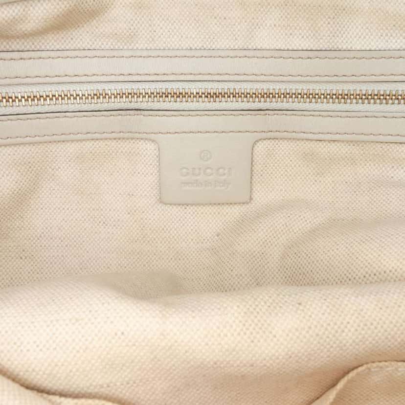 Gucci GG Canvas Web Mayfair Satchel Brown Canvas Good condition - Box View