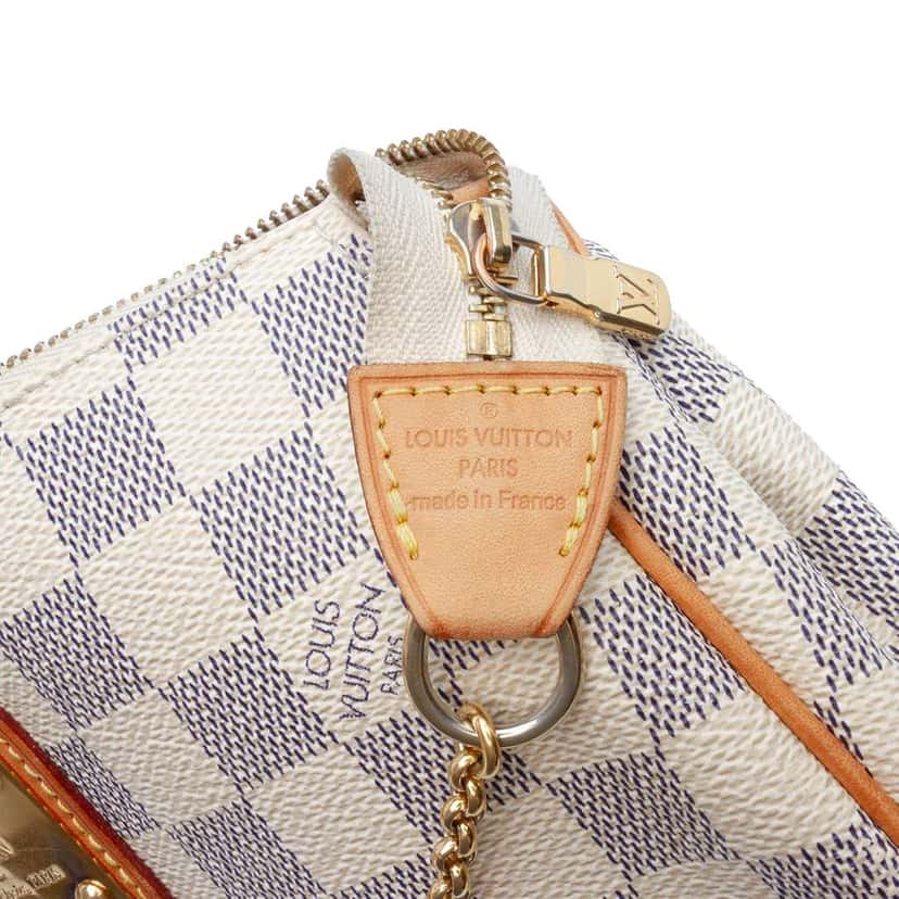 Louis Vuitton Damier Azur Eva White Canvas Good condition - Box View
