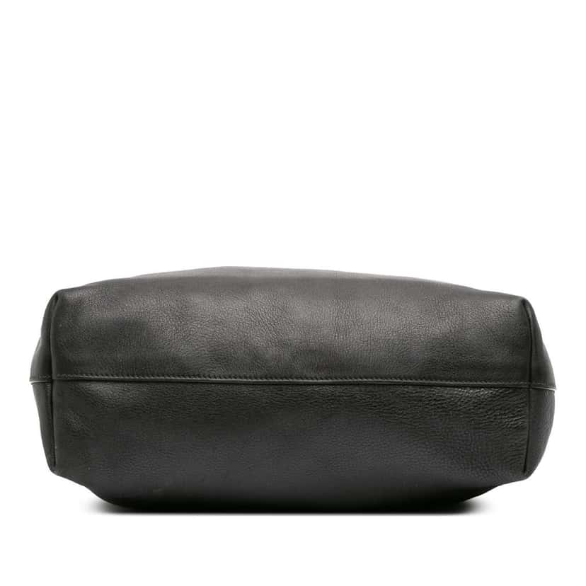 Prada Vitello Daino Open Convertible Tote Black Leather Good condition - Inside View