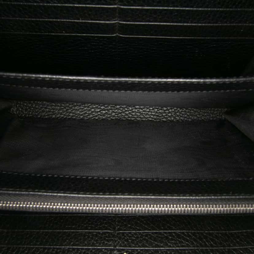 Gucci Mini Leather Dionysus Wallet on Chain Black Leather Good condition - Model View