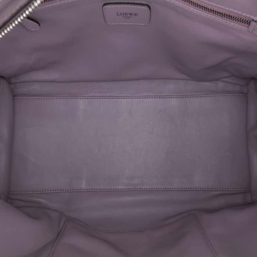 Loewe Tricolor Goatskin Amazona 36 Purple Leather Good condition - Model View