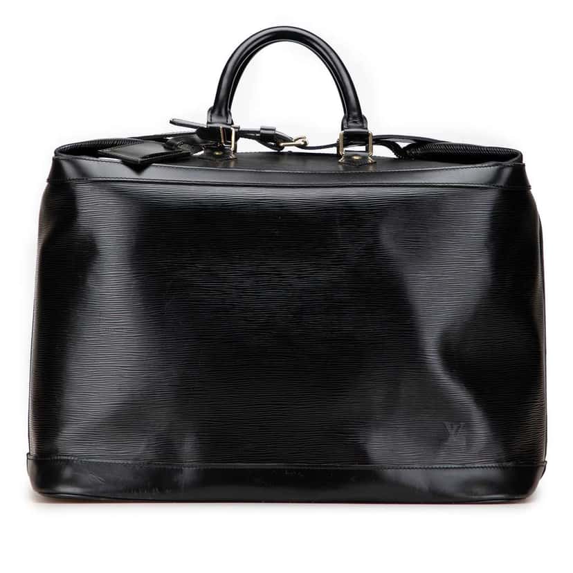 Louis Vuitton Epi Cruiser 45 Black Leather Good condition - Front View